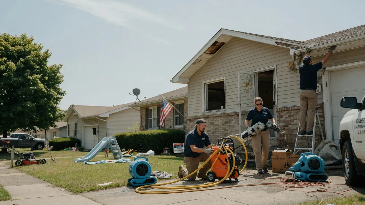 Water Damage Restoration in Bruceville, IN near me
